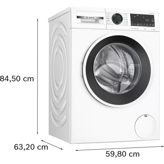 BOSCH WGG2540NBY Serie|6 Elöltöltős mosógép  