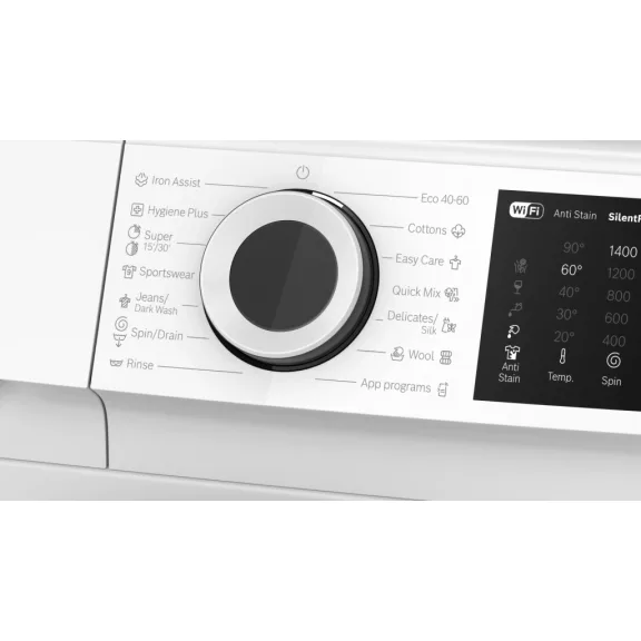 BOSCH WGJ25401BY Serie|6 elöltöltős mosógép, 10 kg, 1400 f/p
