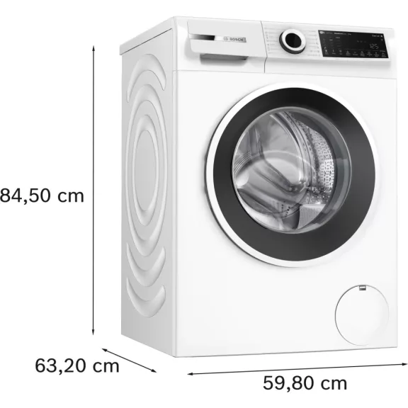 BOSCH WGJ25401BY Serie|6 elöltöltős mosógép, 10 kg, 1400 f/p