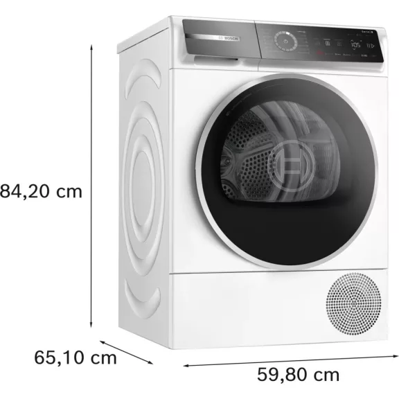 BOSCH WQB246DNBY Serie|8 Hőszívattyús szárítógép    
