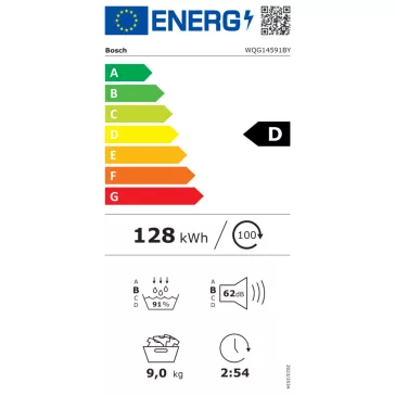   BOSCH WQG14591BY Serie|6 Hőszívattyús kondenzációs szárítógép   