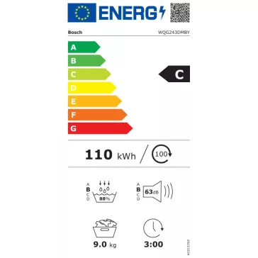 BOSCH WQG243DMBY Serie|6 Hőszívattyús szárítógép  