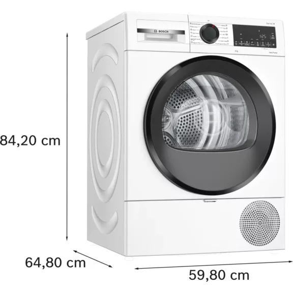 BOSCH WQG243DNBY Serie|6 Hőszívattyús szárítógép  