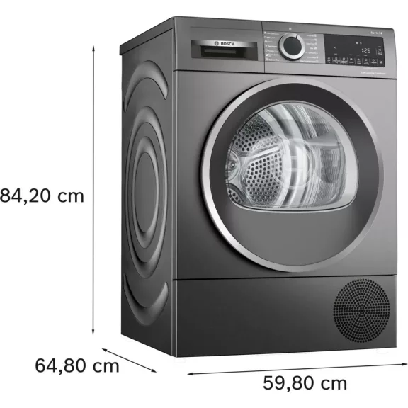 BOSCH WQG245DREU Serie|6 Hőszívattyús szárítógép  