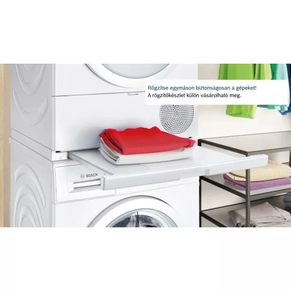 BOSCH WTH85221BY Serie|4 Hőszívattyús kondenzációs szárítógép  